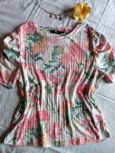Floral Print Lightweight Top