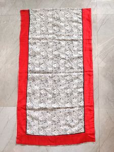 Cotton Printed With Lace Border Dupatta