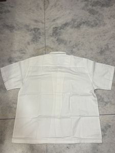 Men's White Short Sleeve Shirt