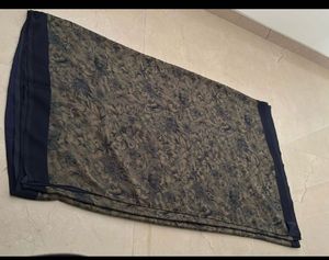 Elegant Floral Print Saree