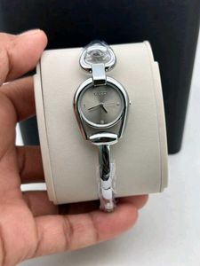 Gucci Women's Bangle Watch Green Dial