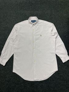 Men's Classic Striped Button-Down Shirt