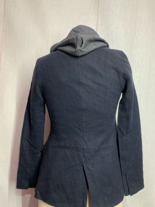 Hooded Blazer Jacket