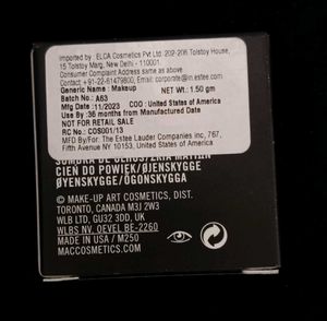 Mac Frost Eyeshadow Humid