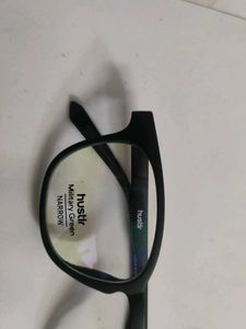 it's lenskart hustlr military green coloured frame