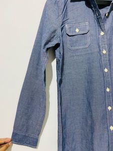 Stylish Grey denim shirt 🩶