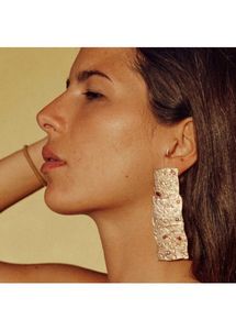 Brand New Zara Metallic Studded Earrings From NYC