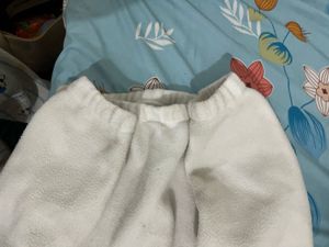 Cozy White Fleece Pullover
