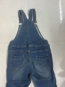 Blue Denim Overalls