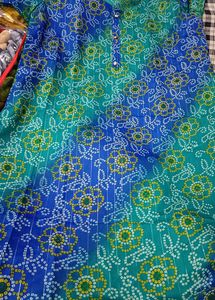 ❤️😍 Gorgeous Looking Brand New Bandhani Print Kurti ❤️😍 Colour Available 😍