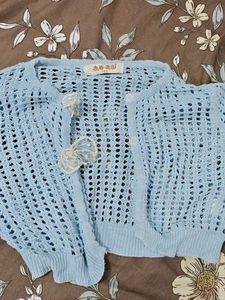 Crochet Knit Cardigan