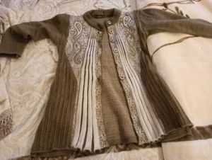 Elegant Button-Down Knit Cardigan