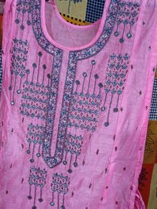 Baby Pink Colour Dress 👗