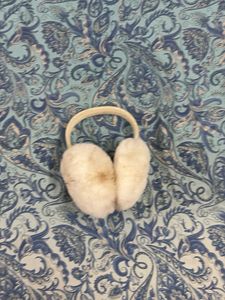 Cozy White Faux Fur Earmuffs
