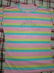 Striped Cotton T-Shirt