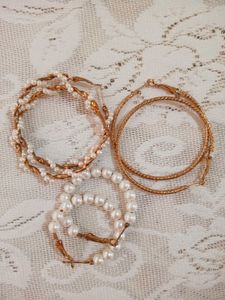 Set of 3 Hoop Earrings