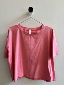 Peach Oversized Tee