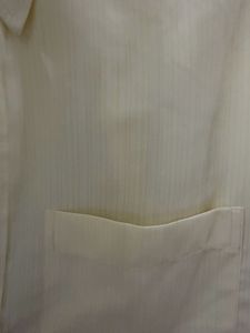 Men's Classic Cream Striped Shirt