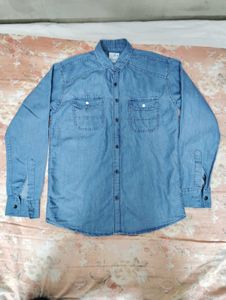 Blue Denim Shirt