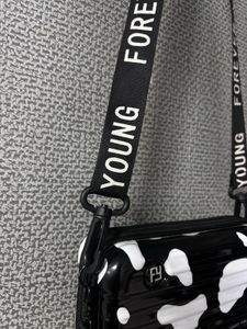 Women Black &amp;white Slingbag