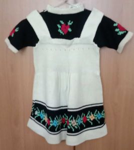 girls knitted frock