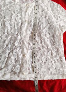 Very Pretty Lace Net Cardigan