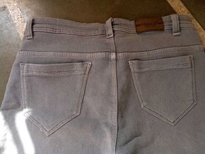 Stylish Grey Denim Jeans