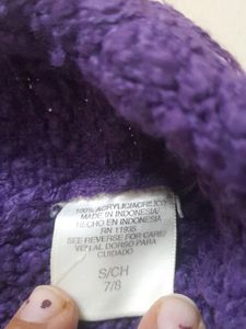 Smart Purple High Neck Sweater