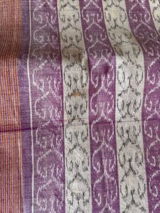 Purple Ikat Saree