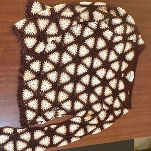 Crocheted Triangle Top