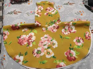 Floral Print Girls Dress with freebie