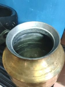 12 Litre Brass Pot It's  New