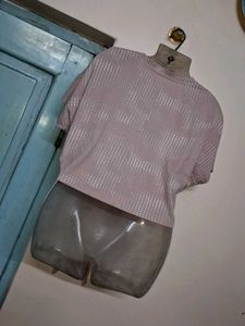 Unique Dotted Crop Top