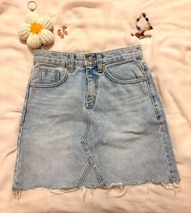 Denim skirt