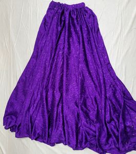 Purple Maxi Skirt