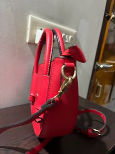 Allen Solly Red Handheld/ Sling Bag