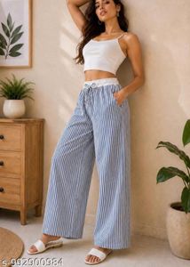 Striped Palazzo Pants