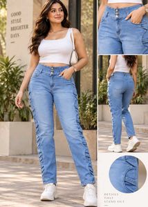 Stylish Light Blue Denim Jeans