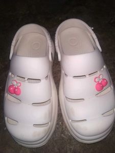 Cute Cherry Clog Style Sandals