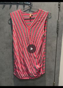 Striped Sleeveless Tank Top