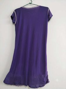 Elegant Purple short Kurti