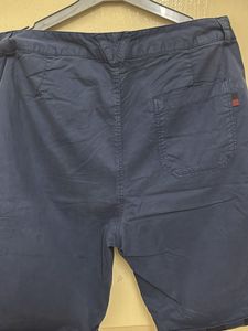 New Men's Navy Blue reversible   Shorts