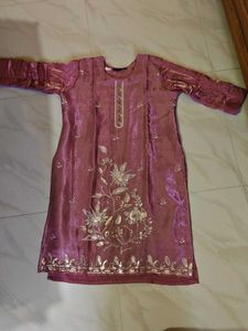 Elegant Pink Ethnic Wear Set