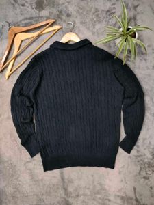 US Polo Cable Knit Sweater