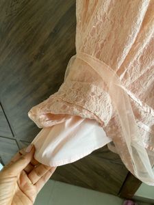 Pink Lace Dress