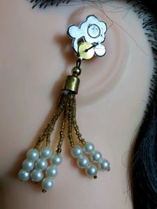 Elegant Pearl Drop Earrings