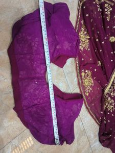Embroidered Silk Saree