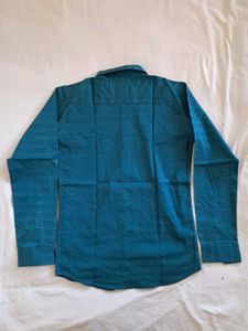 Stylish Teal Blue Shirt