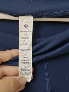 Navy Blue Wide Leg Lounge Pants