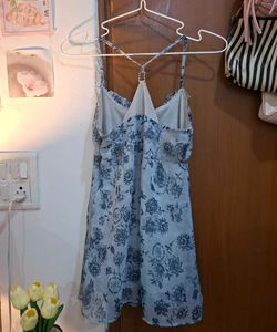 Light Blue Floral Top